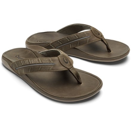 OluKai Tuahine Palm Flip-Flops - Men's 1