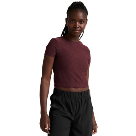 Beyond Yoga Featherweight Cropped T-Shirt - Women's 0