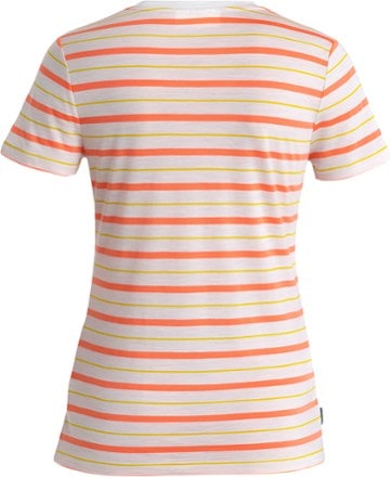 Icebreaker Wave Stripe T-Shirt - Women's 1