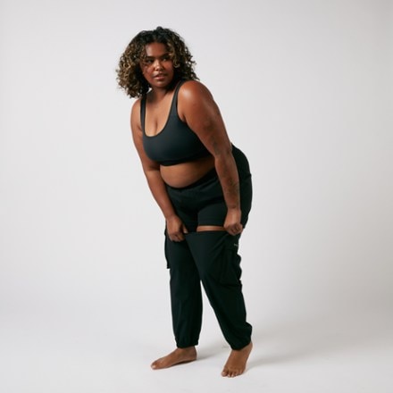 TomboyX Zip-Off Running Joggers - Women's 8