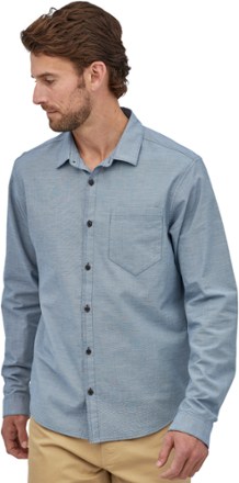 patagonia organic cotton button down shirt