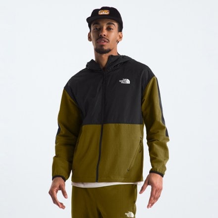 On Body Image of color Moss Green/Tnf Black