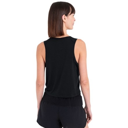 Icebreaker Merino Blend 125 Cool-Lite Speed Tank Top Motion AOP - Women's 1