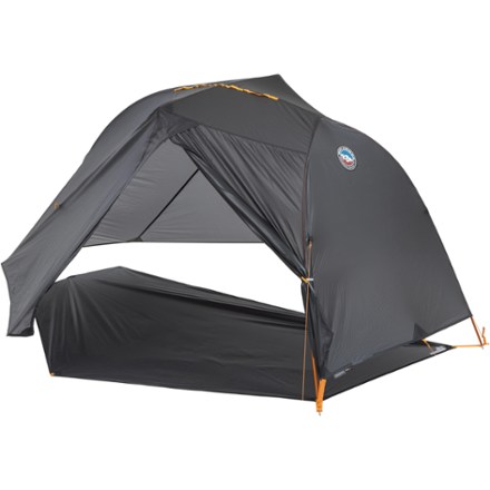 Big Agnes Tiger Wall UL1 Bikepack Tent Fast fly setup (footprint not included)