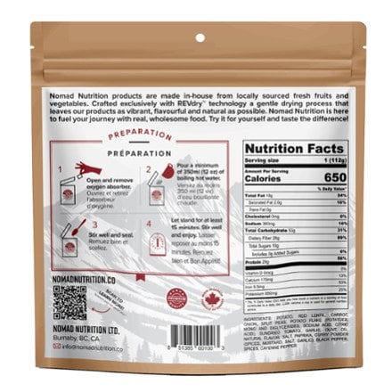 Nomad Nutrition Indian Red Lentil Stew - 1 Serving 1