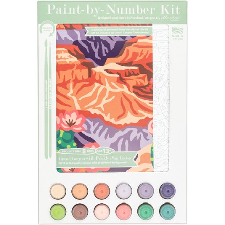 Elle Cree Grand Canyon Paint-by-Number Kit 1