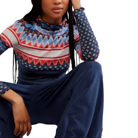 FP Movement Printed Breathe Easy Long-Sleeve Layer - Women's 4