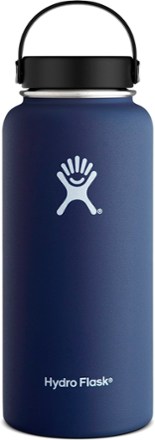 Lucky Dog Hydro Flask 32 oz Wide Mouth Navy Blue