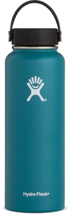 Hydro Flask Wide Mouth Insulated Bottle with Straw Lid, Flamingo, 32 oz Capacity