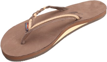 flip flops brown