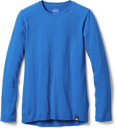 REI Co-op Merino Midweight Crew Base Layer Top - Kids