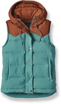 Patagonia women's bivy down hooded vest sale