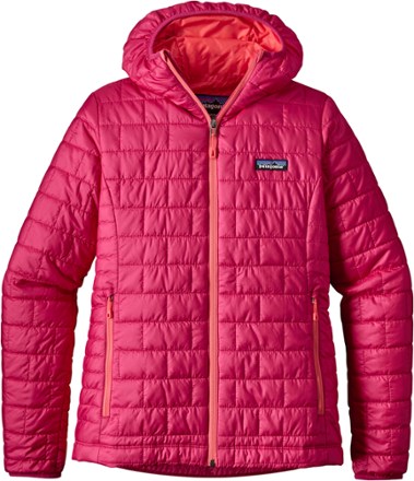 Patagonia women's nano hot sale puff hooded jacket