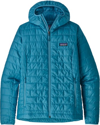 patagonia women's hooded nano puff