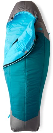 Cat s Meow 22 Sleeping Bag Women s Blue Coral Zinc Grey Regular Right Zip