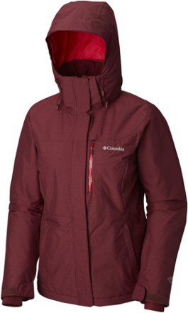 columbia women's alpine action omni heat jacket plus size