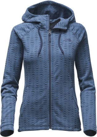 The North Face Women's Mezzaluna Full Zip Hoodie Fleece Jacket, Mezzaluna  Fleece North Face