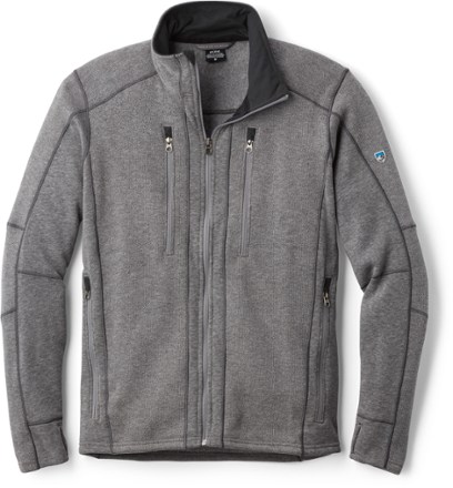 the north face men's chimborazo full zip fleece jacket black