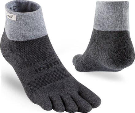 Injinji Liner Crew Coolmax (Small, Dolomite) at  Men's