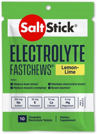 SaltStick FastChews Chewable Electrolyte Tablets - 10 Tablets