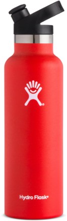 Hydro Flask Standard Mouth Water Bottle with Flex Cap Rain 21oz/621ml 