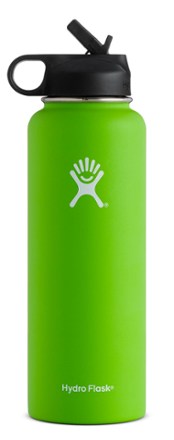 Hydro Flask Wide-Mouth Vacuum Water Bottle with Straw Lid - 40 fl