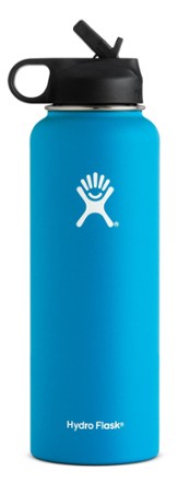 Hydro Flask 40 OZ Wide Mouth Straw LID Cobalt