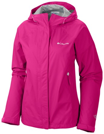 Columbia rain 2024 jacket pink