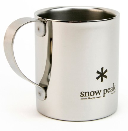 mug peak snow rei camping stainless double steel mugs