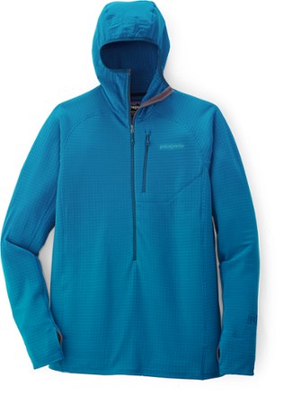 patagonia r1 hoody balkan blue