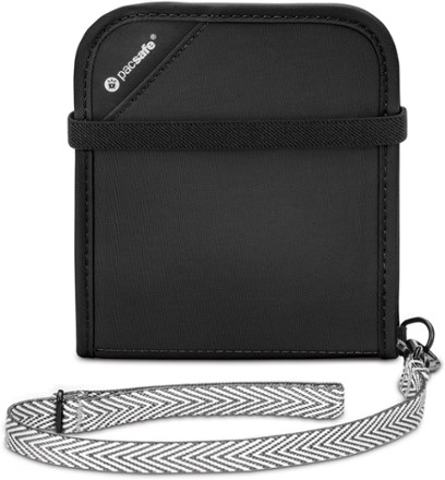 Pacsafe Coversafe X75 Neck Wallet - Black