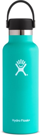  Hydro Flask Water Bottle - Standard Mouth Flex Lid - 18 oz,  Hibiscus : Sports & Outdoors