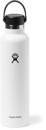 Hydro Flask Standard Mouth Insulated Water Bottle, White - 24 oz