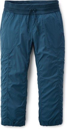 north face womens green lake zip off trousers