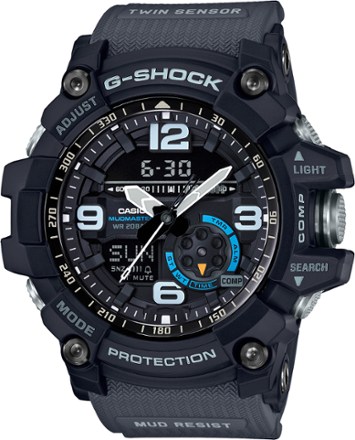 Casio Men's G-Shock Mudmaster Twin-Sensor Analog-Digital 55mm Watch Tan  GG1000-1A5 - Best Buy