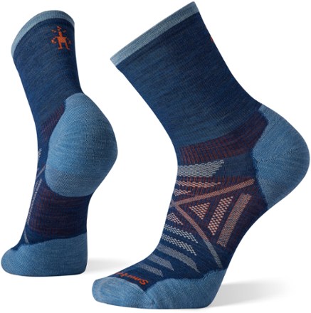 Smartwool PhD Run Cold Weather Mid Crew Socks | REI Co-op