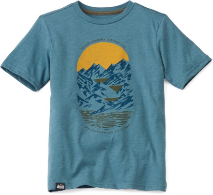 REI Co-op Logo Sketch Mountain T-Shirt - Boys' - REI.com