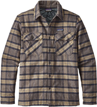 Men's insulated cheap fjord flannel jacket