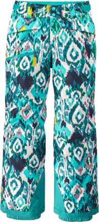 girls blue snow pants