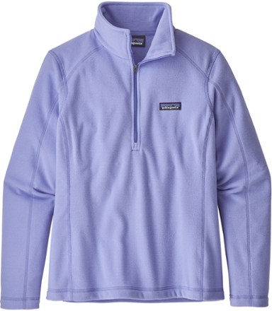 Patagonia Women's Micro D® 1/4-Zip Fleece Jacket - Hazy Purple