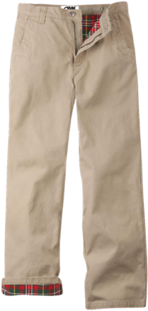 Women's Stretch Canvas Cargo Pants, Mid-Rise Straight-Leg Lined