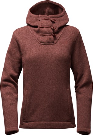 The north face women's on sale crescent hooded fleece pullover