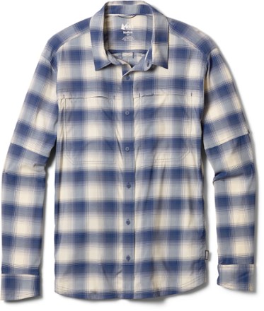 REI Co-op Sahara Plaid Long-Sleeve Shirt - Men's | REI Co-op