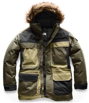 men's mcmurdo parka iii with faux fur hood