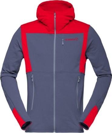 norrona falketind warm1 stretch zip fleece hoodie