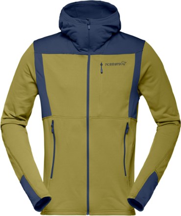 norrona falketind warm1 stretch zip fleece hoodie