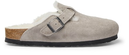 birkenstock boston clog shearling