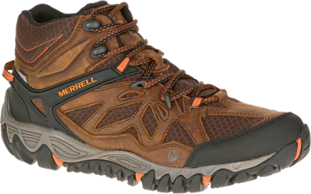 All Out Blaze Ventilator Mid Waterproof Hiking Boots Men s Burnt Maple 9.5