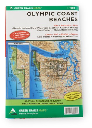 Green Trails Map 99S - Olympic Coast Beaches