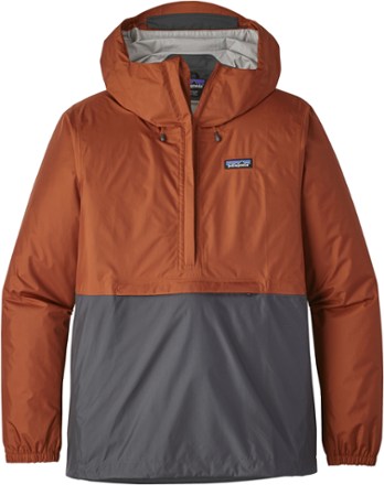 Patagonia torrentshell pullover store jacket copper ore